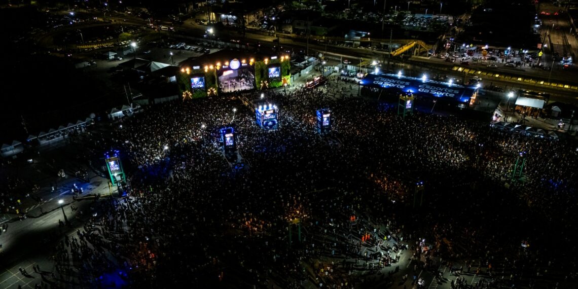 São João de Natal registra 180 mil pessoas em noite de recorde de público