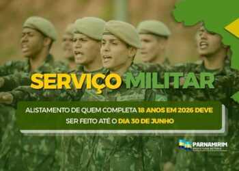 Parnamirim: Prazo para alistamento militar obrigatório segue aberto até 30 de junho