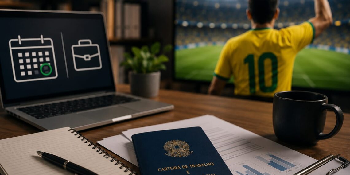 Faltar ao trabalho para assistir ao jogo do Brasil pode dar justa causa? Advogado esclarece os principais mitos