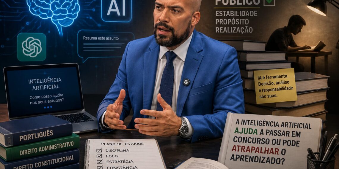 A inteligência artificial ajuda a passar em concurso ou pode atrapalhar o aprendizado?