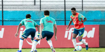 Seleção brasileira sub-17 intensifica preparação no CT do QFC