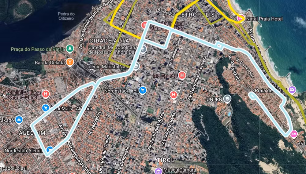 Natal cria linha de ônibus entre Mãe Luíza, Cidade Alta e Alecrim aos domingos