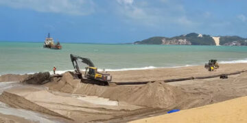Nova obra em Ponta Negra não resolve causa dos alagamentos na engorda, diz engenheiro