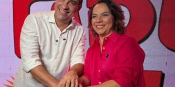 Cadu Xavier confirma ex-deputada Larissa Rosado como pré-candidata a vice