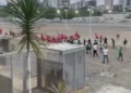 Vídeo: Torcedores de América e Gama se envolvem em briga antes do jogo na Arena das Dunas