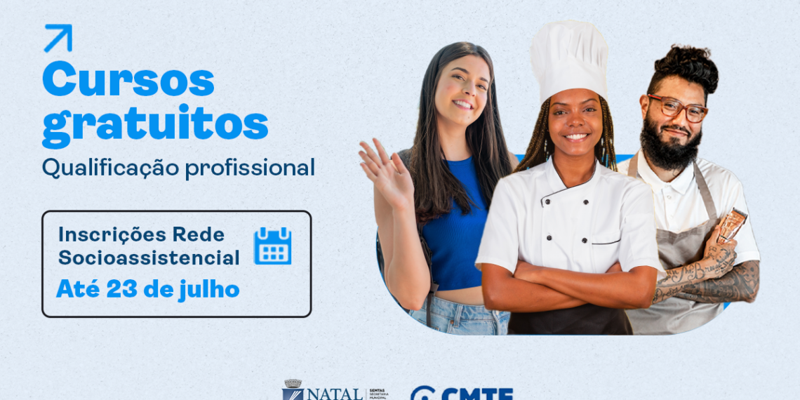 Semtas abre inscrições para 400 vagas em cursos gratuitos de qualificação profissional