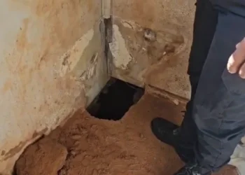Detentos abriram passagem por tubulação de vaso sanitário para fugir de penitenciária, diz Seap