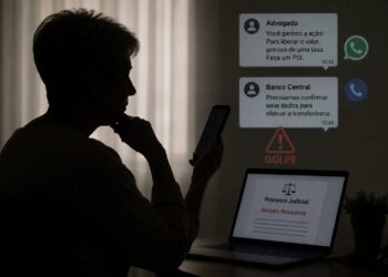 Quando a boa notícia era uma armadilha: enfermeira escapa de golpe após desconfiar de falso advogado.