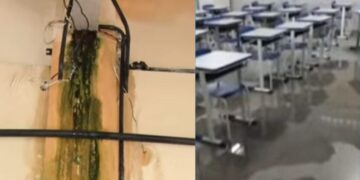 Chuvas expõem falhas recorrentes e suspendem aulas de 428 alunos em Natal