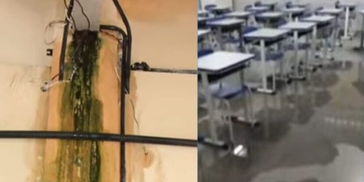 Chuvas expõem falhas recorrentes e suspendem aulas de 428 alunos em Natal