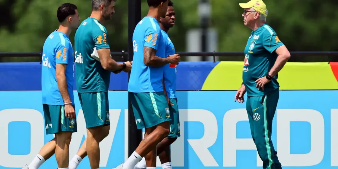 Brasil inicia preparação para oitavas da Copa contra Noruega