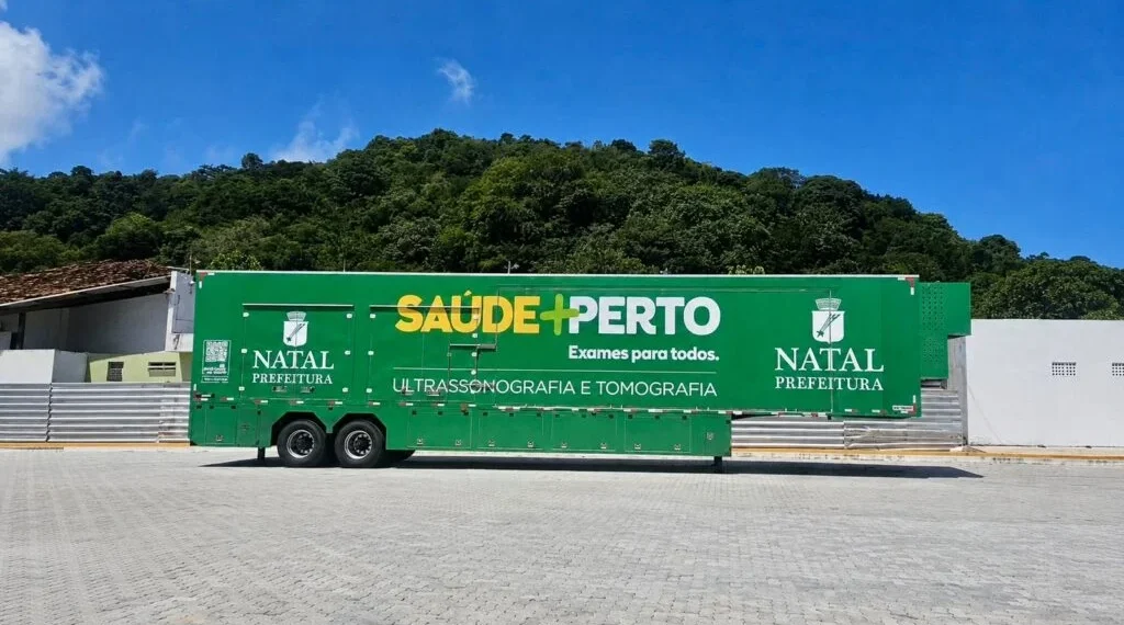 Natal recebe carreta móvel para ampliar oferta de tomografias e ultrassonografias