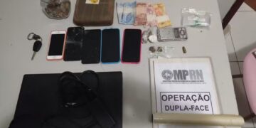 MPRN faz operação contra tráfico e lavagem de dinheiro de facção criminosa no RN