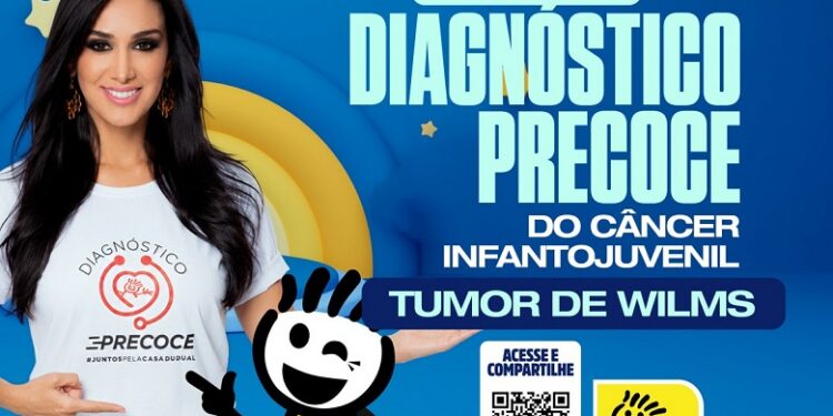 Casa Durval Paiva alerta para os sinais e sintomas do Tumor de Wilms e conta com Marina Elali como porta-voz da campanha de agosto