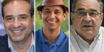 Allyson, Álvaro, Cadu e Robério participam de debate da Band para o Governo do RN