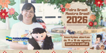 Parnamirim: Inscrições abertas para participação de artesãos na Feira Brasil Mostra Brasil 2026