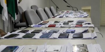 Quase 700 celulares são recuperados durante operação no RN