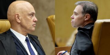 Moraes e Mendonça batem boca durante julgamento no STF; veja o vídeo