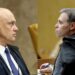 Moraes e Mendonça batem boca durante julgamento no STF; veja o vídeo