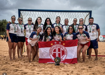 América ganha 4ª etapa do Circuito Brasileiro de Handebol de Praia
