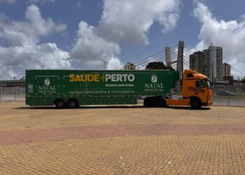 Segunda carreta móvel de tomografias e ultrassonografias chega a Natal