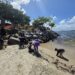 Dia Mundial da Limpeza: mutirão retira cerca de 200 quilos de resíduos da Praia da Redinha