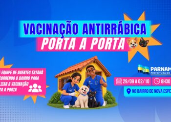 Parnamirim: Vacinação antirrábica continua com ação porta a porta e começa por Nova Esperança