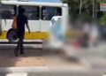 Motociclista morre após acidente com ônibus no cruzamento da Nevaldo Rocha com a Prudente de Morais