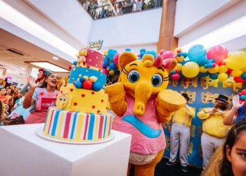 Aniversário da Naty cria universo de atrações infantis em outubro