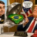 Flávio e Trump: o risco de o Brasil negociar suas riquezas de joelhos