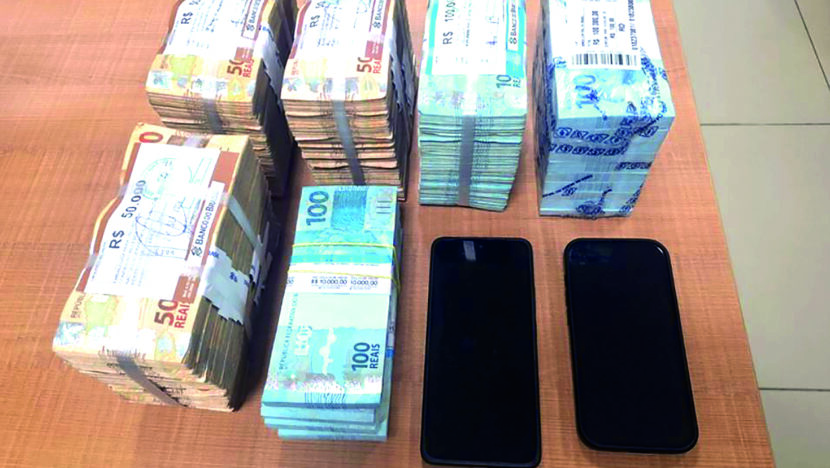 PF apreende R$ 400 mil em espécie em Mossoró e apura possível uso eleitoral