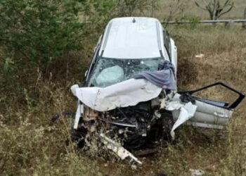 Grave colisão frontal deixa dois mortos e quatro feridos na BR-304 no RN