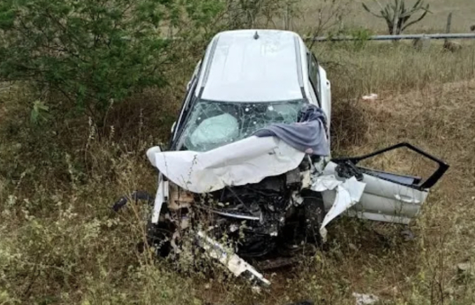 Grave colisão frontal deixa dois mortos e quatro feridos na BR-304 no RN