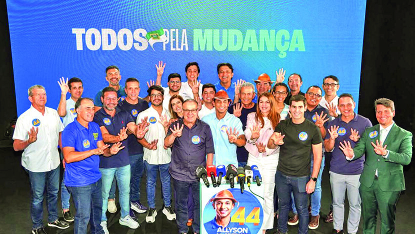 Paulinho Freire e 23 vereadores de Natal anunciam apoio a Allyson no segundo turno