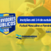 Parnamirim: Inscrições para o Campeonato Municipal dos Servidores Públicos terminam nesta quarta-feira (14)