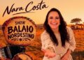 Nara Costa exalta a música potiguar com o show “Balaio Nordestino”, no Teatro Alberto Maranhão