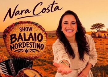 Nara Costa exalta a música potiguar com o show “Balaio Nordestino”, no Teatro Alberto Maranhão