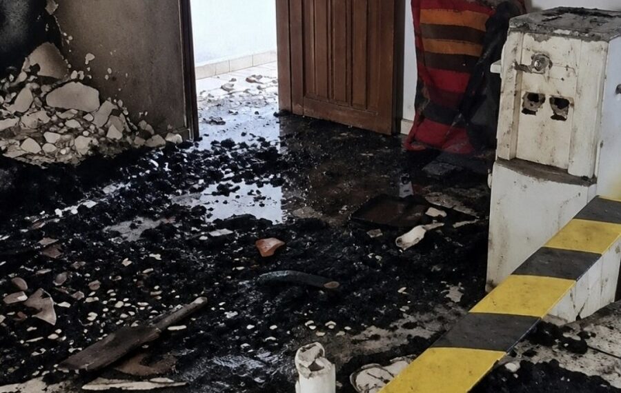 Polícia investiga furto, danos e incêndio em capela na Grande Natal