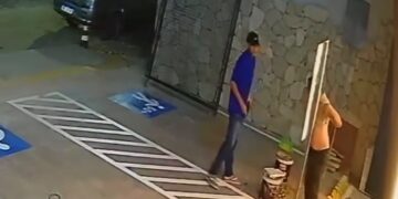 [Vídeo] Empresário é rendido e roubado à mão armada em Natal