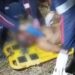[Vídeo] Homem fica ferido após acidente envolvendo trem em Natal